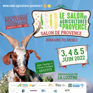 Affiche du Salon des agricultures de Provence