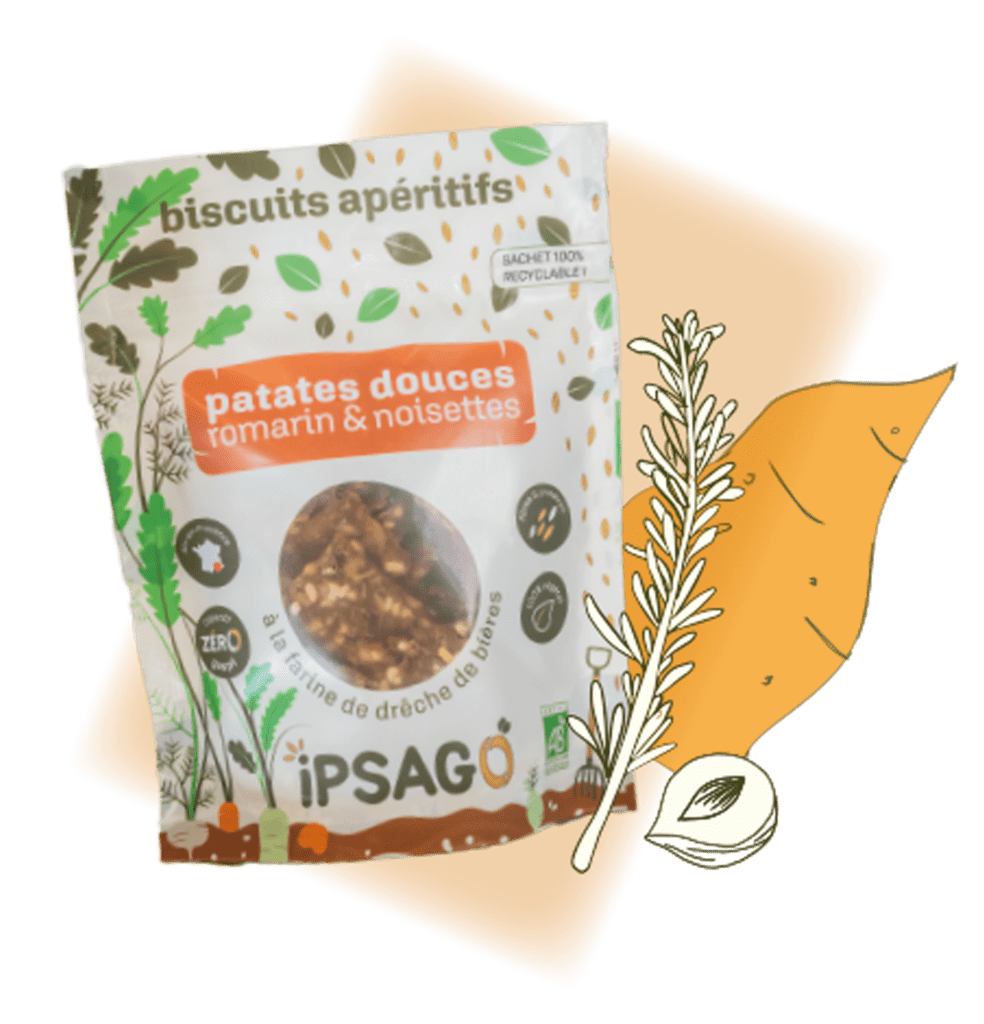 Sachet CracOmalt - Patates douces, romarin & noisettes